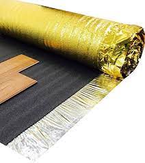 From 24 99 Super Gold Comfort 5mm Laminate Wood Floor Underlay With Damp Proof Membrane 1 Roll 15m2 Laminate Flooring Floor Underlay Wood Laminate Flooring