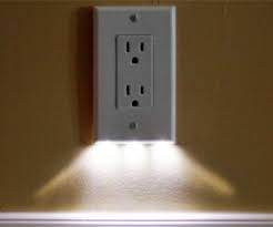 Change your wall plates for a subtle and affordable upgrade to your home. Automatic Illuminated Outlet Cover