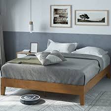 Box springs are not required for our bed frames, as our platform beds come with slats. Zinus Alexis 12 Inch Deluxe Wood Platform Bed No Box Spring Needed Wood Slat Support Rustic Pine Finish King Amazon De Kuche Haushalt Wohnen