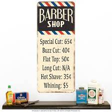 Barber Shop Haircut Prices Wall Decal Barber Shop Barber Shop Interior Barber Shop Haircuts