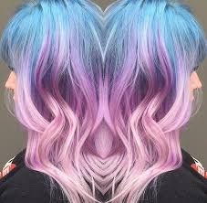 41 Beautiful Blue Hair Designs In 2020 Blue And Pink Hair Hair Dye Colors Blue Ombre Hair