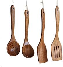 Amazon Com Wooden Cooking Utensils Kitchen Utensil Nayahose Natural Take Wood Kitchen Utensils Wooden Cooking Utensils Wood Kitchen Utensils Cooking Utensils