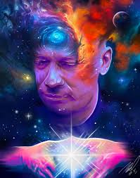 Not mighty boosh but still Noel. Does anyone know much about this painting?  I bought it when I saw Noel do his luxury comedy tour. Tried looking