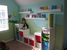 dr seuss theme playroom trofast shelves from ikea rain gutter bookshelves deco salle de jeux chambre enfant salle de jeux