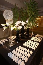 Set The Stage For Your Reception Seating Cards Card Table Wedding Place Card Table Wedding Table Cards
