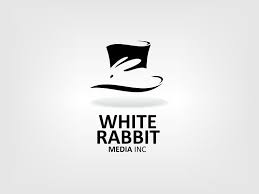 White Rabbit Logo Rabbit Logo Rabbit Logo Design Logo Inspiration