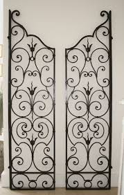 Paire De Grilles Decoratives D Interieur Fer Forge 1940 1950 Vitraux Ferronnerie Pierre Fer Forge Portes En Fer Porte Fer Forge