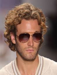 Medium length curly hairstyles are ideal if you want a haircut that doesn't involve clippers or detract from the length of your hair. Medium Length Curly Hair Men Style Novocom Top