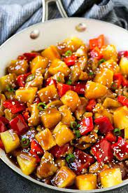 Pineapple Chicken Recipe With Images Pineapple Chicken Recipes Pineapple Chicken Pineapple Chicken Stir Fry