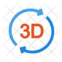 Download 3d Rotation Icon Of Colored Outline Style Available In Svg Png Eps Ai Icon Fonts PSD Mockup Templates