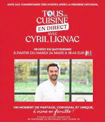 tous en cuisine en direct avec cyril lignac revient des mardi a 18h45 sur m6 leblogtvnews com cyril lignac cuisine direction
