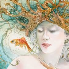 Helena Nelson Reed is a Contemporary American Artist known for her Goddess  cards and work . Her primary medium is watercolour. Her focus is exploring  the collective consciousness and the portrayal of