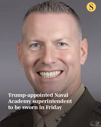 US Naval Academy superintendent visit with North Dakota midshipmen