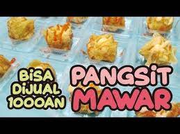 1 Pcs 1000 Pangsit Goreng Bunga Mawar Telur Puyuh Cocok Dijual Di Bulan Puasa Bisa Untuk Tajil Youtube Makanan Pangsit Resep Masakan