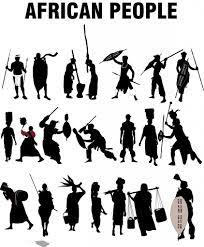 African People Silhouettes African People African Warrior Tattoos African Tattoo