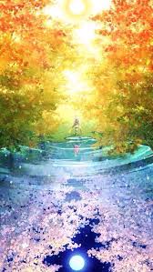 Rainbow Colors Anime Scenery Wallpaper Anime Scenery Art Wallpaper