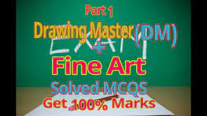 Drawing Master Dm All Solved Mcqs Youtube