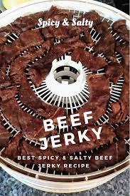 Beef Jerky Recipe With Dehydrator Beef Jerky Recipes Jerky Recipes Simple Beef Jerky Recipe