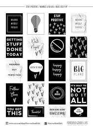 Black And White Bullet Journal Stickers Items Similar To Printable Stickers Stay Positive Printable Bullet Journal Stickers Bujo Stickers Planner Stickers Marble Stickers Eclp Stickers Minimal On Etsy Planner Stickers Printable Sticker Sheets Printable Stickers