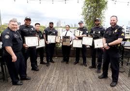 The Atlanta Police Department's Zone 5 hosts an award ceremony for its  officers each quarter as a way to keep Zone 5 officers motivated and to  show appreciation for the work that