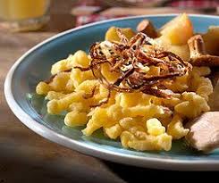 knopfli mit zwiebelschweitze knopfli beilagen lebensmittel essen