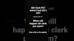 Message, but showing in payments details blank? Sbi Clerk Pet Admit Card 2021 Out Shorts Youtube