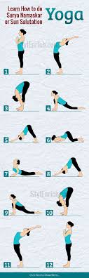 Health Infographic Sun Salutation Yoga Or Surya Namaskar Yoga For Beginners Infographic Description I Like Th How To Do Yoga Surya Namaskar Yoga For Beginners
