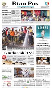 Riau Pos Edisi Sabtu 10 Agustus 2019 By Riau Pos Issuu