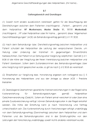 Online rechnungen schreiben und direkt an den kunden senden. Allgemeine Geschaftsbedingungen Agb Fur Heilpraktiker In Sofort Download