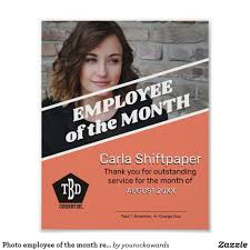5.0 out of 5 stars 1 rating. Photo Employee Of The Month Recognition Award Poster Zazzle Com Award Poster Recognition Awards Incentives For Employees
