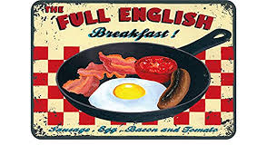 Check spelling or type a new query. Amazon De Blechschild Full English Breakfast Englisches Fruhstuck