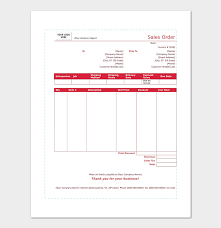 Purchase order ini hanya bersifat sementara. Sales Order Template 22 Formats Examples Word Excel Pdf