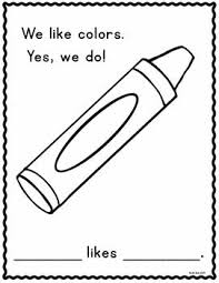 A Colorful Class Book Class Books Preschool Class Book Kindergarten Colors