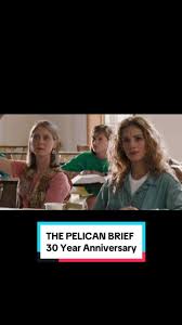 THE PELICAN BRIEF premiered 30 years ago today…! Such a thrill for me to  play a law student with #JuliaRoberts and in the classroom of the great  #SamShepherd. We never got to see Miranda in law ...