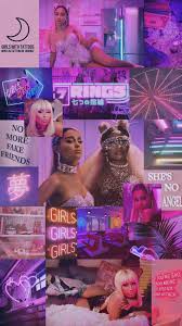 Boujee aesthetic aesthetic movies aesthetic images aesthetic videos. Nicki X Ariana Grande Nicki Minaj Wallpaper Bad Girl Wallpaper Iphone Wallpaper Tumblr Aesthetic