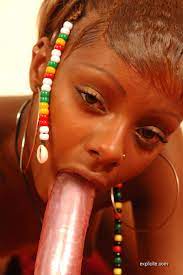 Beautiful ebony teen sucking and fucking a big rubber dildo - Pichunter