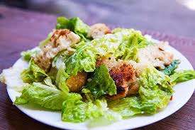 Caesar Salad With Homemade Caesar Dressing Recipe Simplyrecipes Com Recipe Croutons Homemade Caesar Salad Ceasar Salad
