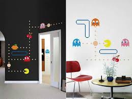 Pacman Wall Decals Home Decor Wall Decals Cool Walls