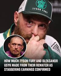 Both men's purses have been confirmed and they earned an incredible  amount... 🤯😳