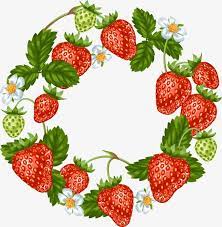 Vector Strawberry Wreath Strawberry Vector Wreath Vector Wreath Png Transparent Clipart Image And Psd File For Free Download Strawberry Art Strawberry Drawing Strawberry Wreath