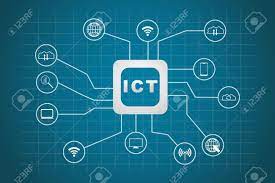 However, apart from explaining an acronym, there's no universally a good way to think about ict is to consider all uses of digital technology that exist to help individuals, businesses and organisations use information. Information And Communication Technology Ict Icons Vector Royalty Free Cliparts Vectors And Stock Illustration Image 145586914