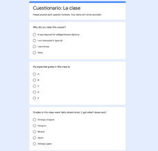 We rank and review 10 of the most popular tools on the market. End Of Year Student Survey For Spanish Class Online Google Form