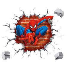 He first appeared in the anthology comic book ama. Kibi Spider Man 3d Wall Stickers Spiderman Wallpaper Spiderman 3d Wall Stickers Wall Stickers For Kids Bedroom Living Room Nursery Background Removable Buy Online In Dominica At Dominica Desertcart Com Productid 152309100