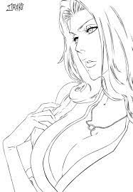 Matsumoto Rangiku Lineart By Drake---666 | Bleach Manga, Bleach Characters,  Bleach Art
