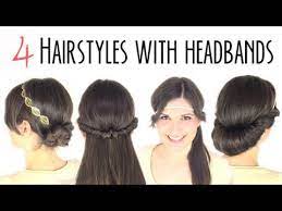 Have no ideas about new hair styling trends? Easy Hairstyles With Headbands Youtube