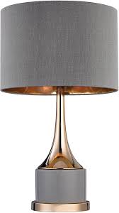 Elk Home D2748 Modern Grey Gold Lighting Table Lamp Ekh D2748 Grey Table Lamps Gold Table Lamp Table Lamp