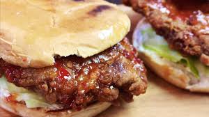 Sweet Chilli Chicken Burger Cook With Faiza Chicken Burgers Sweet Chilli Sweet Chilli Chicken