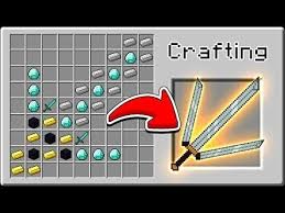 Crazy Minecraft How To Craft The Ultimate Weapon Secret Recipe Minecraft Crafts Jurassic Craft