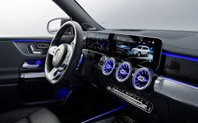 Download Wallpapers Mercedes Benz Glb 2020 Interior Inside View Front Panel Dashboard German Cars Glb 250 4matic Amg Line Mercedes Benz For Desktop Free Pictures For Desktop Free