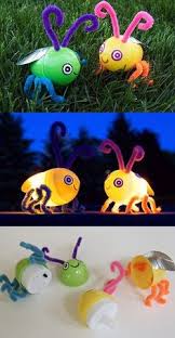 How To Make Fireflies That Really Light Up Bug Crafts Crafts For Kids Summer Crafts